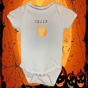 Baby Bodysuit Halloween Customized With Name!